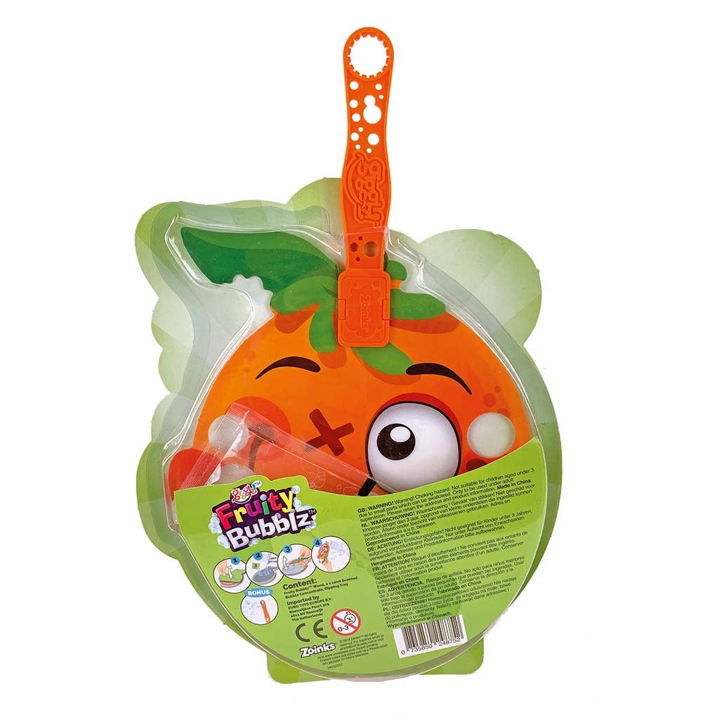 Gigglz Fruity Bubbles Bubble Blower - Assorted Display of 24 Pieces - For Ages 3 and Up