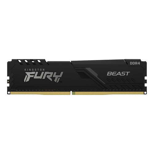 Kingston FURY Beast - DDR4 - Modul - 8 GB - DIMM 288-PIN - 3200 MHz / PC4-25600 - CL16 - 1.35 V - ungepuffert - non-ECC - Schwarz (KF432C16BB/8) afbeelding 1