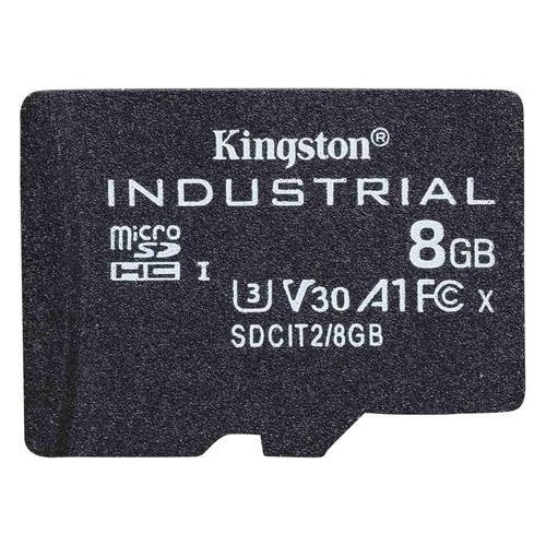 Kingston Industrial - Flash-Speicherkarte - 8 GB - A1 / Video Class V30 / UHS-I U3 / Class10 - microSDHC UHS-I afbeelding 1