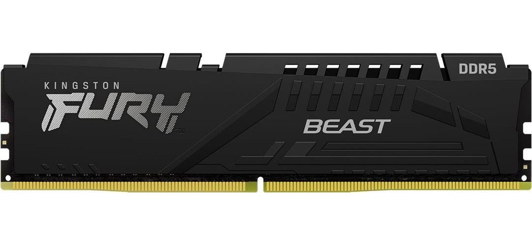 Kingston FURY | DDR5 Kit KF556C40BBK2-32 32GB 2x16GB 2800MHz 1.25V CL40 | On-Die ECC Unbuffered - Black afbeelding 1