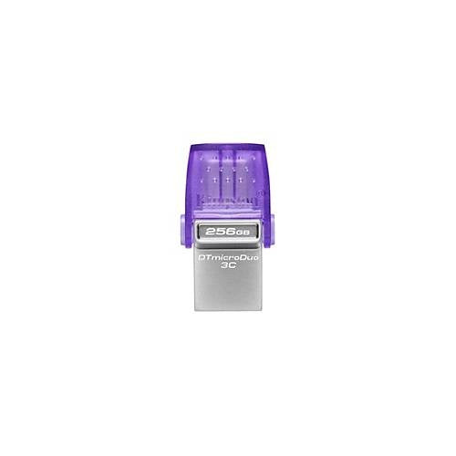 Kingston DataTraveler microDuo 3C - USB-Flash-Laufwerk - 256GB - USB 3,2 Gen 1 / USB-C (DTDUO3CG3/256GB) afbeelding 1