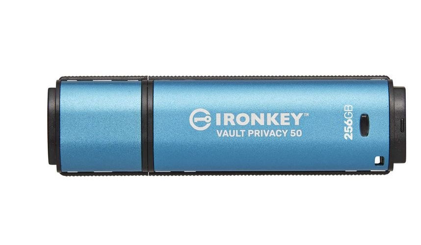 KINGSTON 256GB IronKey Vault Privacy 50 USB AES-256 Encrypted FIPS 197 (IKVP50/256GB) afbeelding 1