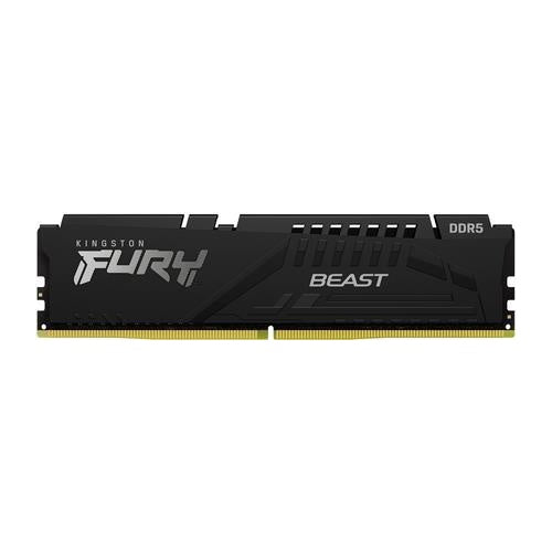 Kingston FURY Beast - DDR5 - Modul - 16 GB - DIMM 288-PIN - 5600 MHz / PC5-44800 - CL36 - 1.25 V - ungepuffert - on-die ECC - Schwarz (KF556C36BBE-16) afbeelding 1