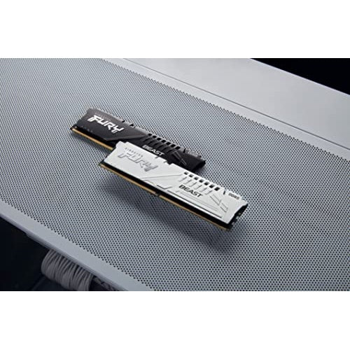 Kingston FURY Beast - DDR5 - Modul - 16 GB - DIMM 288-PIN - 2600 MHz / PC5-41600 - CL40 - 1.25 V - ungepuffert - on-die ECC - white (KF552C40BW-16) afbeelding 5