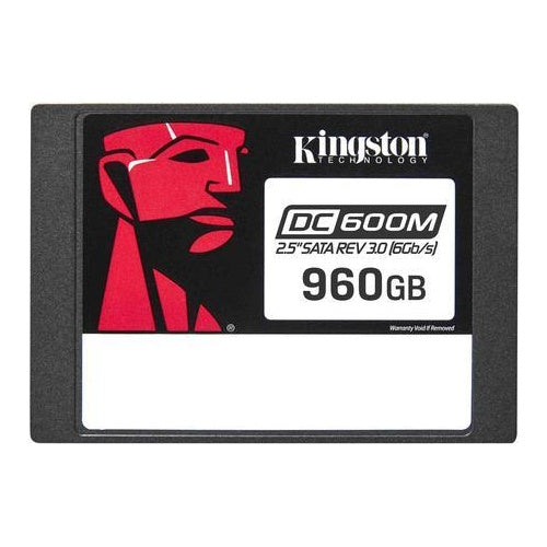 Kingston DC600M - SSD - Mixed Use - 960GB - intern - 2.5" (6,4 cm) - SATA 6Gb/s (SEDC600M/960G) afbeelding 1
