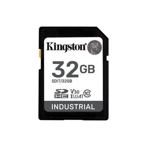 Kingston Industrial - Flash-Speicherkarte - 32GB - A1 / Video Class V30 / UHS-I U3 / Class10 - microSDHC UHS-I (SDIT/32GB) afbeelding 1