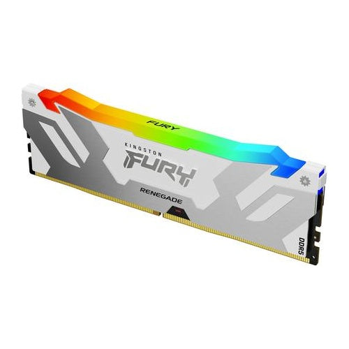 Kingston Technology FURY 32GB 6400MT/s DDR5 CL32 DIMM Renegade RGB White XMP (KF564C32RWA-32) afbeelding 1