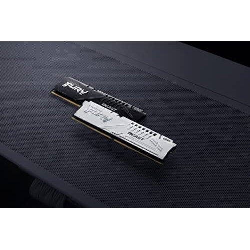 Kingston FURY Beast - DDR5 - Modul - 16GB - DIMM 288-PIN - 6000 MHz / PC5-48000 - CL30 - on-die ECC - weiß (KF560C30BWE-16) afbeelding 3