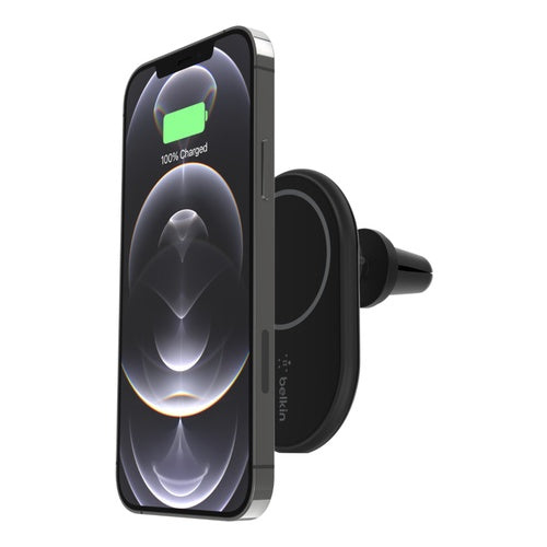 Belkin WIC004BTBK Ladegerät für Mobilgeräte Smartphone Schwarz USB Kabelloses Aufladen Auto (WIC004BTBK) afbeelding 1