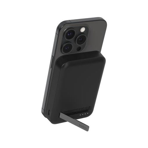 Belkin - Induktive Power Bank - magnetisch mit Qi2 - 8000 mAh - 15 Watt - Fast Charge (24 pin USB-C) - auf Kabel: USB-C - Schwarz (BPD007BTBK) afbeelding 1