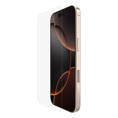 Belkin InvisiGlass - Bildschirmschutz für Handy - behandelt - Glas - für Apple iPhone 16 Pro (OVA173HQ) afbeelding 1