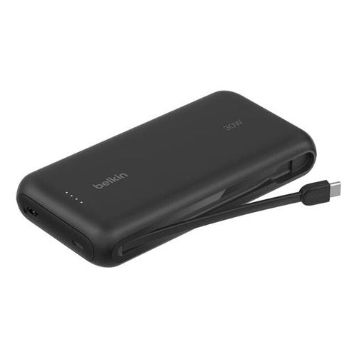 Belkin Powerbank 20.000mAh schw. 30W integr.USB-C Kabel (BPB024HQBK) afbeelding 1