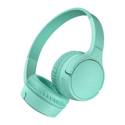Belkin SoundForm Mini BT On-Ear Kopfhörer für Kinder, mint (AUD002HQMNV3) afbeelding 1