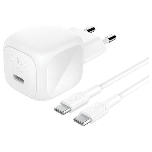 Belkin BOOSTCHARGE 45W USB-C Charger (WCA013KQ1MWH-B6) afbeelding 1