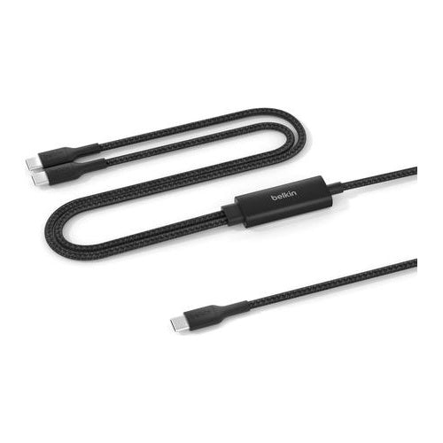 BELKIN BOOSTCHARGE PRO 140W DUAL USB-C KABEL 15M SCHWARZ (CAC004HQ1.5MBK) afbeelding 1