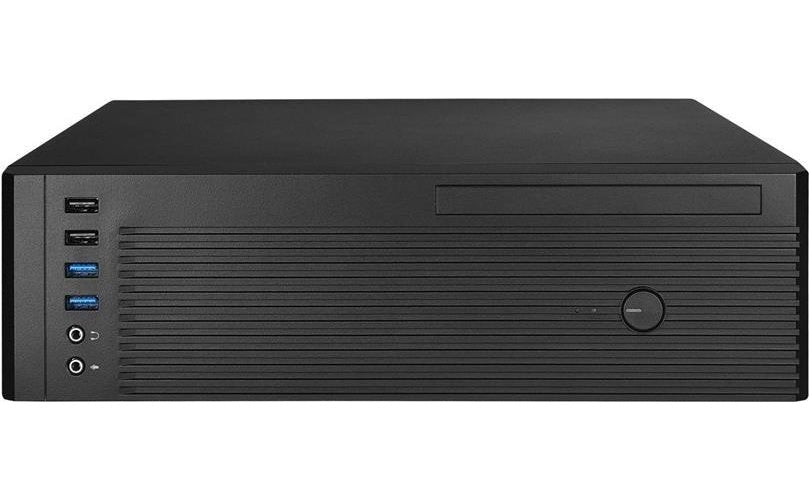 Chieftec UNI Series BE-10B-300 - Tower - micro ATX 300 Watt - Schwarz - USB/Audio afbeelding 1