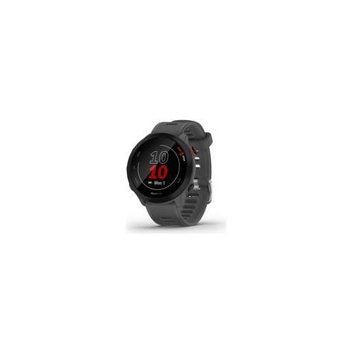 Garmin Forerunner 55 - Sportuhr mit Band - Silikon - Anzeige 2,63 cm (1,04") - Bluetooth, ANT+ - 37 g - Monterra Gray (010-02562-13) afbeelding 1