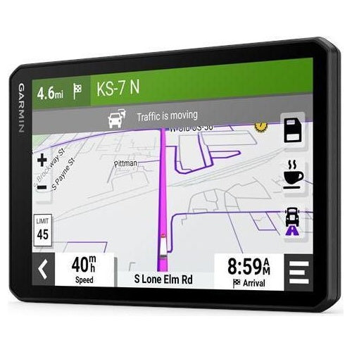 Garmin DEZLCAM LGV710 Navigationssystem Fixed 17,6 cm (6.95" ) TFT Touchscreen 271 g Schwarz (010-02727-10) afbeelding 1