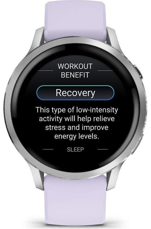 Garmin Venu 4 Smartwatch 41mm grau/silber lavendelblau (010-03013-01) afbeelding 1
