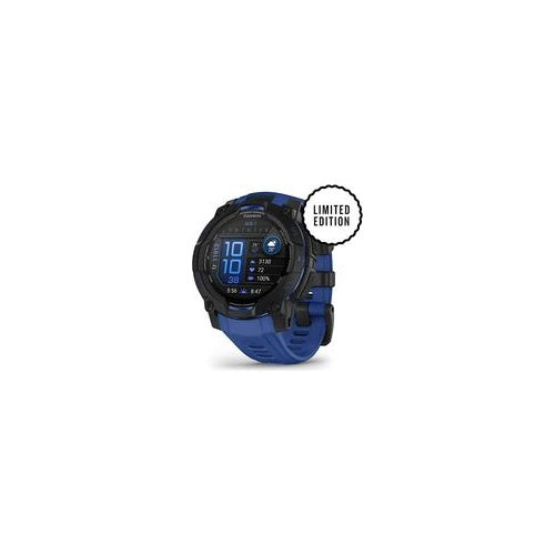 Garmin Instinct 3 45mm AMOLED schwarz/bolt blue (010-02936-03) afbeelding 1