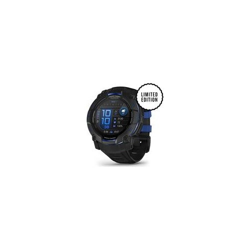 Garmin Instinct 3 50mm AMOLED schwarz/bolt blue (010-03020-03) afbeelding 1