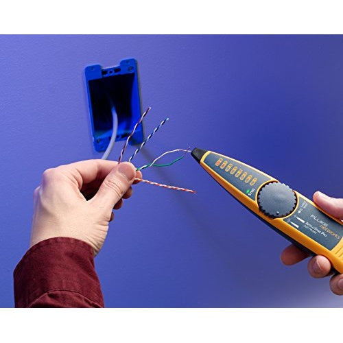 Fluke Networks MT-8200-60-KIT Kabel-Prüfgerät - Kabeltester zum Identifizieren von Kabeln in Böden, Decken, Wänden und Kabelbündeln (MT-8200-60-KIT) afbeelding 2