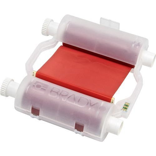 Brady Heavy-Duty - 1 - Rot - 110 mm x 61m - Farbband - für Brady BBP31 Sign and Label Maker (118089) afbeelding 1