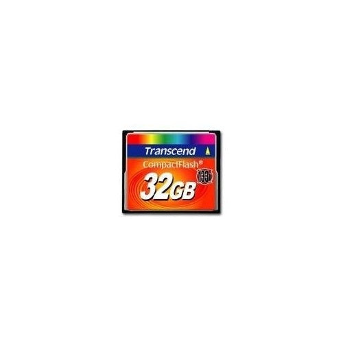 Transcend - Flash-Speicherkarte - 32GB - 133x - CompactFlash (TS32GCF133) afbeelding 1