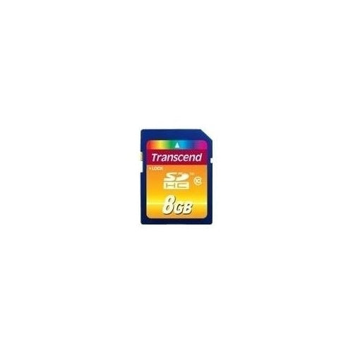 TRANSCEND SDHCCard 8GB SDcard 2.0 SDHC highspeed class 10 (TS8GSDHC10) afbeelding 1