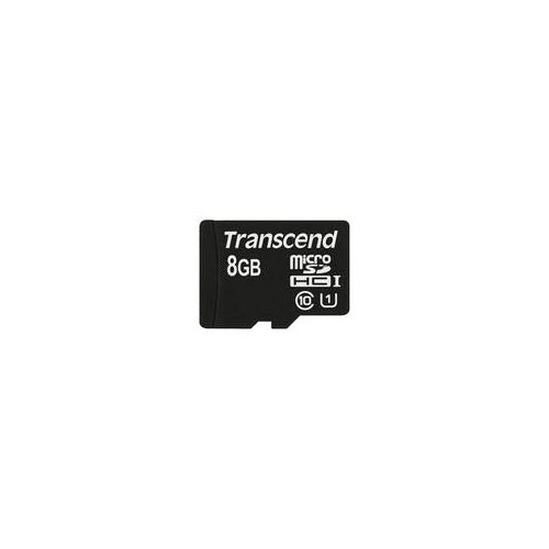 TRANSCEND 8GB MicroSDHC Class 10 UHS-I (TS8GUSDCU1) afbeelding 1