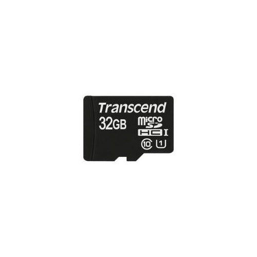 Transcend - Flash-Speicherkarte - 32GB - UHS Class 1 / Class10 - microSDHC (TS32GUSDCU1) afbeelding 1