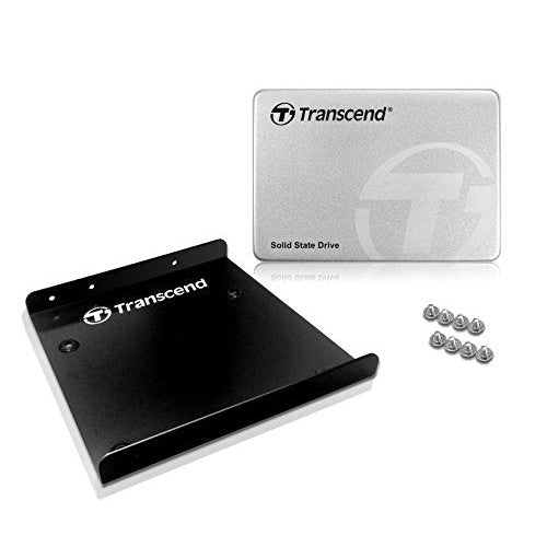 Transcend SSD370S - SSD - 32 GB - intern - 6.4 cm (in 8,9 cm Träger) (2.5" 3.5"  Träger) - SATA 6Gb/s afbeelding 4
