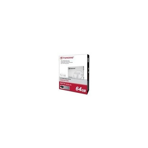Transcend SSD370S - SSD - 64GB - intern - 6,4 cm (2.5") - SATA 6Gb/s (TS64GSSD370S) afbeelding 1