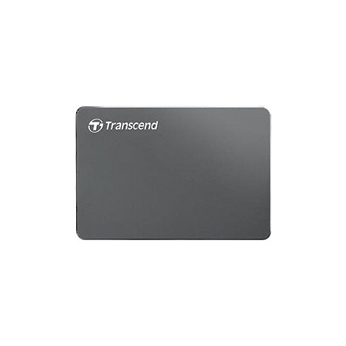 Transcend StoreJet 25C3 - Festplatte - 2 TB - extern (tragbar) - 6.4 cm (2.5") - USB 3.0 - Iron Gray afbeelding 1