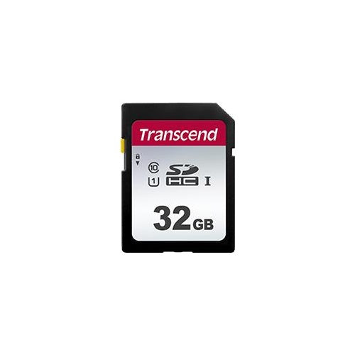 Transcend 300S 32GB SDHC UHS-I Klasse 10 Speicherkarte (TS32GSDC300S) afbeelding 1