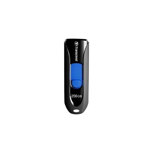 TRANSCEND 256GB USB3.0 Pen Drive Capless Black (TS256GJF790K) afbeelding 1