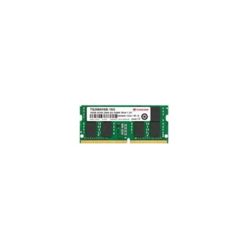 Transcend - DDR4 - Modul - 16 GB - SO DIMM 260-PIN - 2666 MHz / PC4-21300 - CL19 - 1.2 V - ungepuffert - non-ECC (TS2666HSB-16G) afbeelding 1
