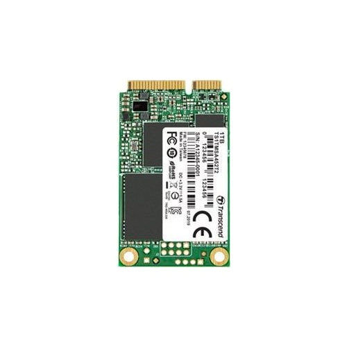 Transcend 128GB, mSATA SSD, SATA3, 3D TLC, PE: 3K, 30u (TS128GMSA452T2) afbeelding 1