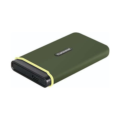 Transcend ESD380C - SSD - 1TB - extern (tragbar) - USB 3,2 Gen 2x2 - Military Green (TS1TESD380C) afbeelding 1