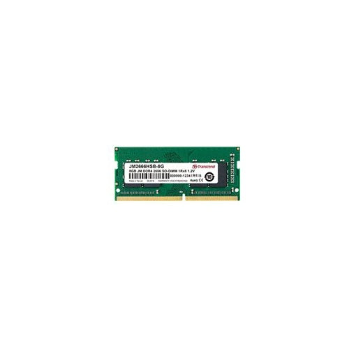 Transcend JetRAM - DDR4 - 8 GB - SO DIMM 260-PIN - 3200 MHz / PC4-25600 - CL22 - 1.2 V - ungepuffert - non-ECC afbeelding 1