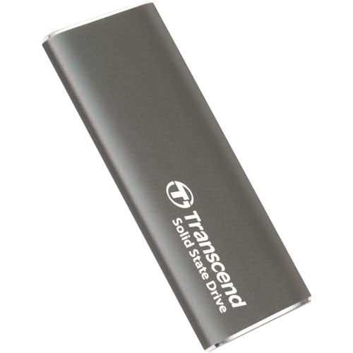 Transcend ESD265C - SSD - 500GB - extern (tragbar) (USB-C Steckverbinder) - 256-Bit-AES - Iron Gray (TS500GESD265C) afbeelding 2