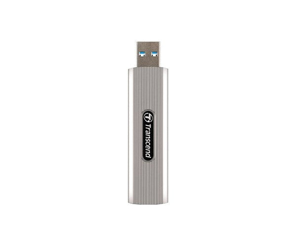 Transcend ESD320A - SSD - verschlüsselt - 512GB - extern (tragbar) - USB 3,2 Gen 2x1 - 256-Bit-AES - Soft Gray (TS512GESD320A) afbeelding 2