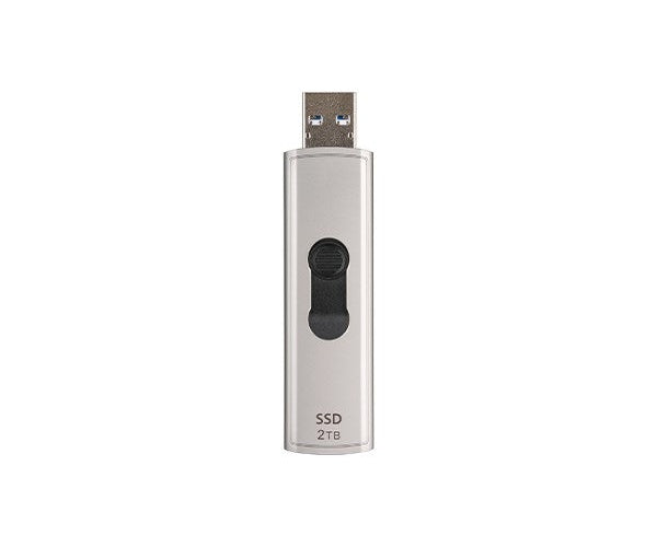 Transcend ESD320A - SSD - verschlüsselt - 512GB - extern (tragbar) - USB 3,2 Gen 2x1 - 256-Bit-AES - Soft Gray (TS512GESD320A) afbeelding 3