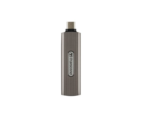 Transcend ESD330C - SSD - verschlüsselt - 1TB - extern (tragbar) - USB (USB-C Steckverbinder) - 256-Bit-AES - Dark Grayish Brown (TS1TESD330C) afbeelding 2