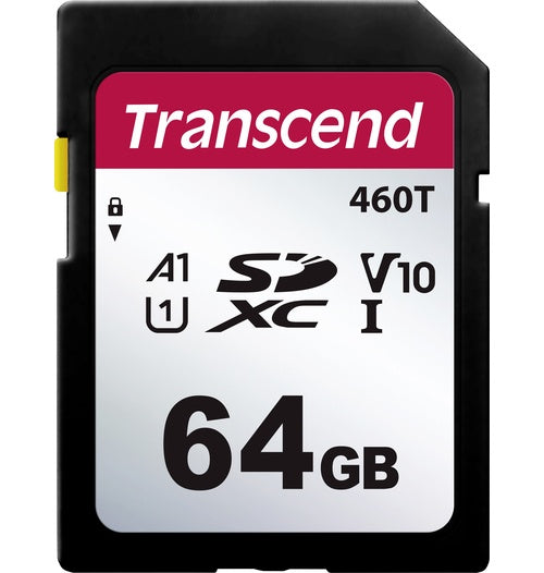 Transcend TS64GSDC460T-VS1 SD-Karte Retail 64 GB (TS64GSDC460T-VS1) afbeelding 1