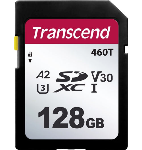 Transcend TS128GSDC460T-VS1 SD-Karte Retail 128 GB (TS128GSDC460T-VS1) afbeelding 1