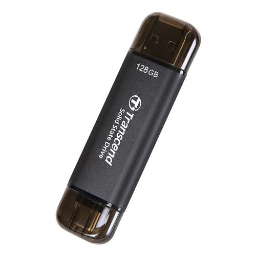 Transcend | Portable SSD TS128GESD310C 128GB 10Gbps USB Type-C Type-A | USB 3.2 Gen 2 Compatible afbeelding 1