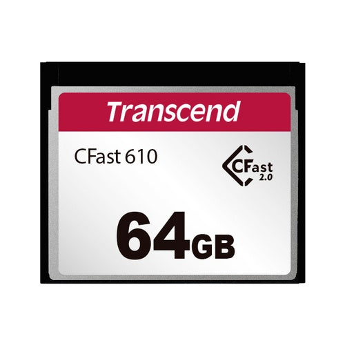 Transcend CFast-Karte 64 GB (TS64GCFX610) afbeelding 1