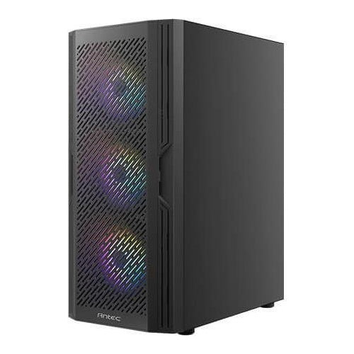 Antec AX20 - Midi Tower - PC - Schwarz - ATX - ITX - micro ATX - Kunststoff - Stahl - Gehärtetes Glas - 15,5 cm (0-761345-10060-1) afbeelding 1
