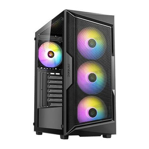 Antec AX Series AX61 - Mid-Tower Gaming Case - ATX - Seitenteil mit Fenster (gehärtetes Glas) - keine Spannungsversorgung - USB/Audio (0-761345-10069-4) afbeelding 1